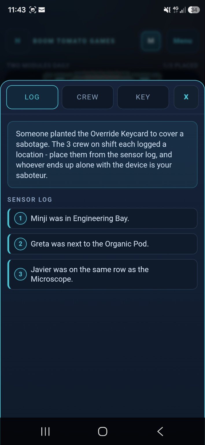 Read the sensor log