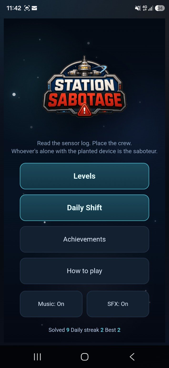 Can you find the saboteur?